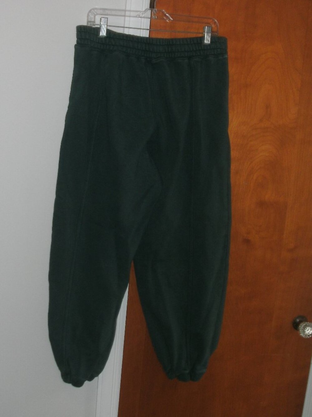 FP Free People Movement Sweatpants Green Joggers Drawstring Sweatpants Pockets - Picture 2 of 2